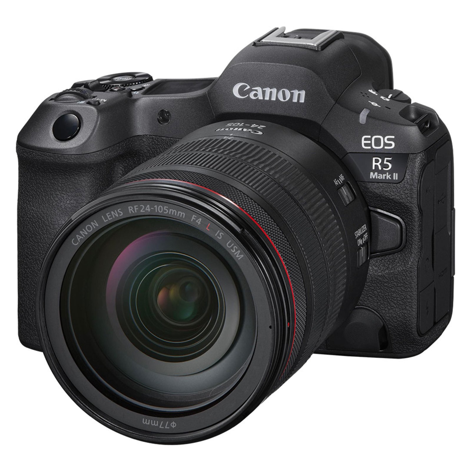 Canon EOS R5 Mark II Mirrorless Camera with 24-105mm Lens