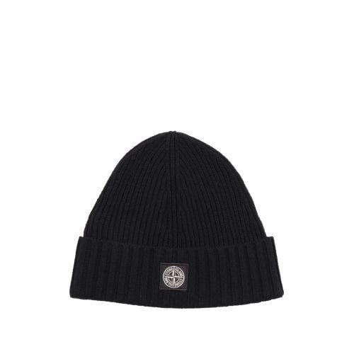 STONE ISLAND JUNIOR Stone Island Junior Ribbed Logo-Patch Be